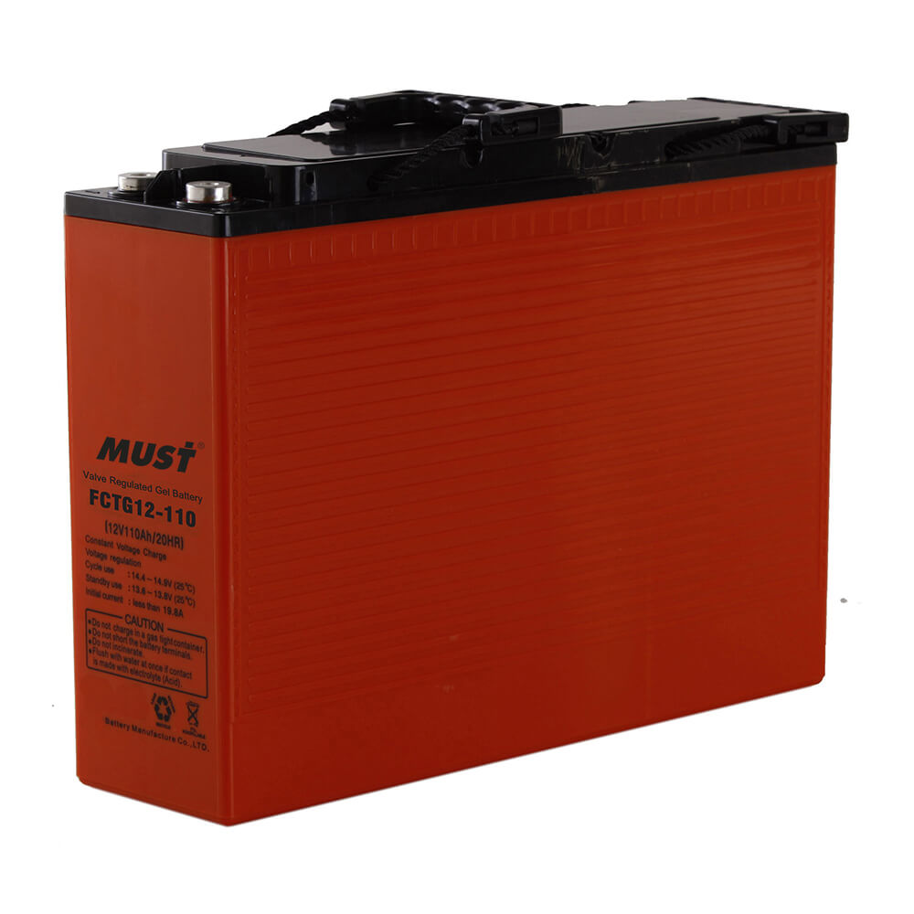 Front Access Lead Acid Gel VRLA Battery FCTG Series 12V